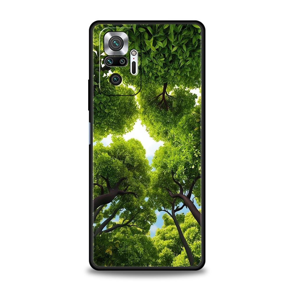 Eautiful Nature Forest Tree Phone Case For Xiaomi Redmi Note 15 14 13 12 5G 11 10 Pro Plus 4G 9S 14C 13C 12C 10C Soft TPU Cover
