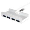 USB Hub - LogiLink - UA0300 - USB 3.0 Type-A - 5000 Mbit/s - Silver