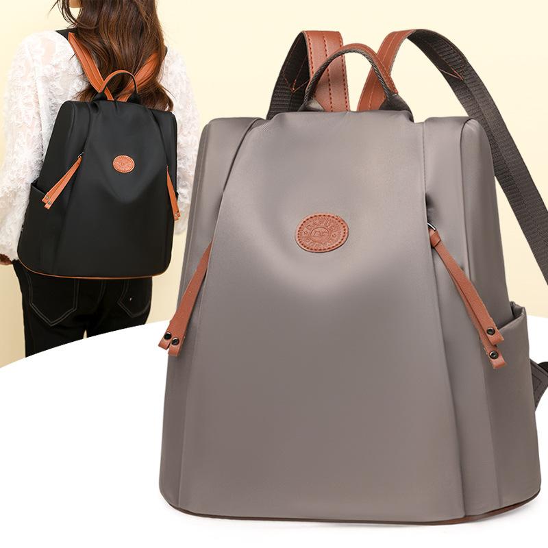 Women's Lightweight Nylon Backpack Travel Small Backpack Crossbody Bag