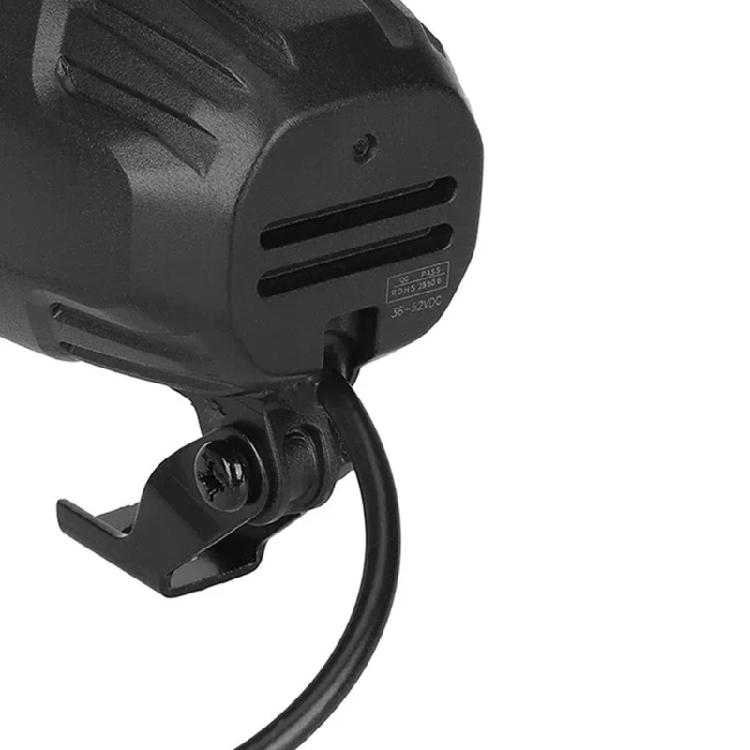 Electric Scooter LED Front Light Replacement With Builtin Loud Horn For Nighttime And Urban Commuting