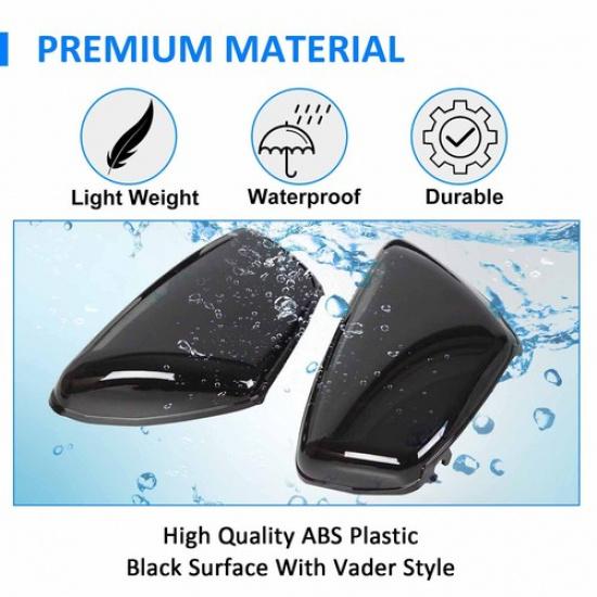 Left Right Side Panel Battery Cover For Yamaha Virago 700 XV1100 XV750 XV700