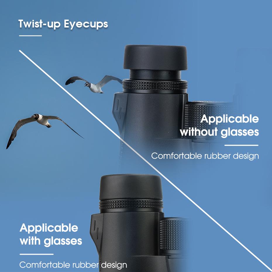 Binoclu SV47, binoclu profesional 8x32/8x42/10x42 rezistent la apă și ceață pentru BirdWatch