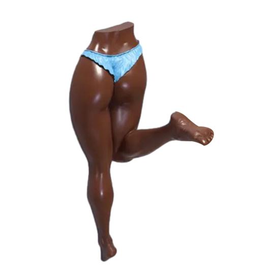 

Кумедний настінний гачок для людського тіла 5 дюймів Зухвала скульптура Тримач для рушників та ключів для ванної кімнати Передпокою Сексуальні ноги та гачок для тіла для декору дому B кавовий