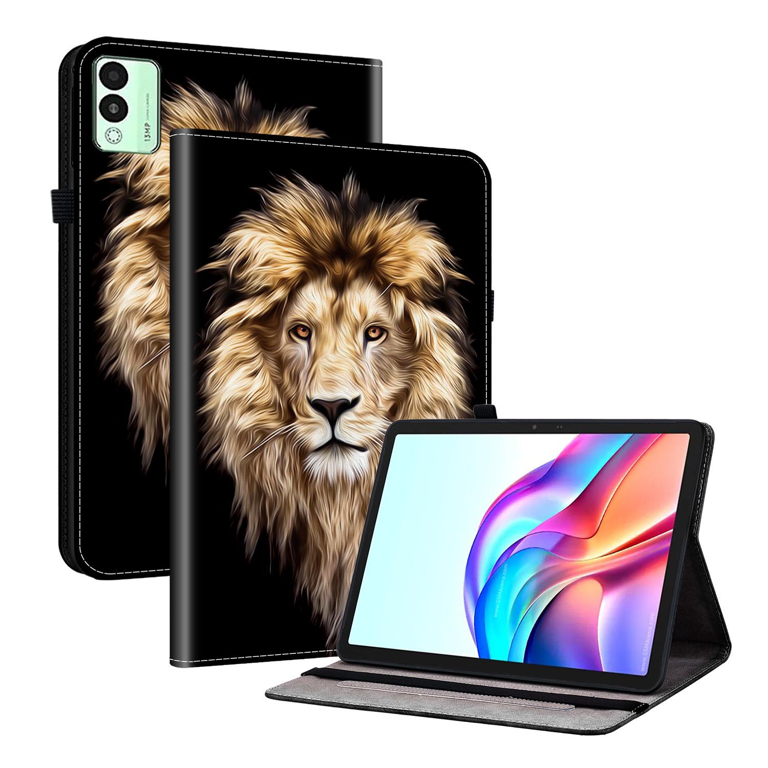 

Adjustable Stand PU Leather Case for Tecno Megapad 11 2025 11.0 inch TPU Back Cover Luxury Painted With Card Slots Pen Holder Tecno Megapad 11