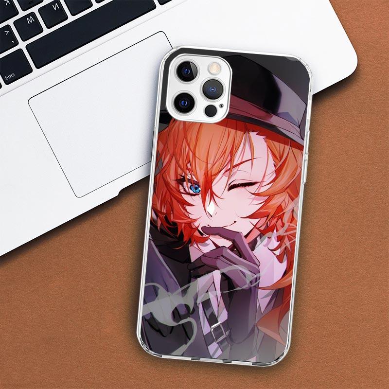Bungo Stray Dogs Nakahara Chuuya Phone Case For iPhone 11 12 13 Mini 14 15 Plus 17 Air 16 Pro Max 16E 7 8 SE 2020 Customized Pri