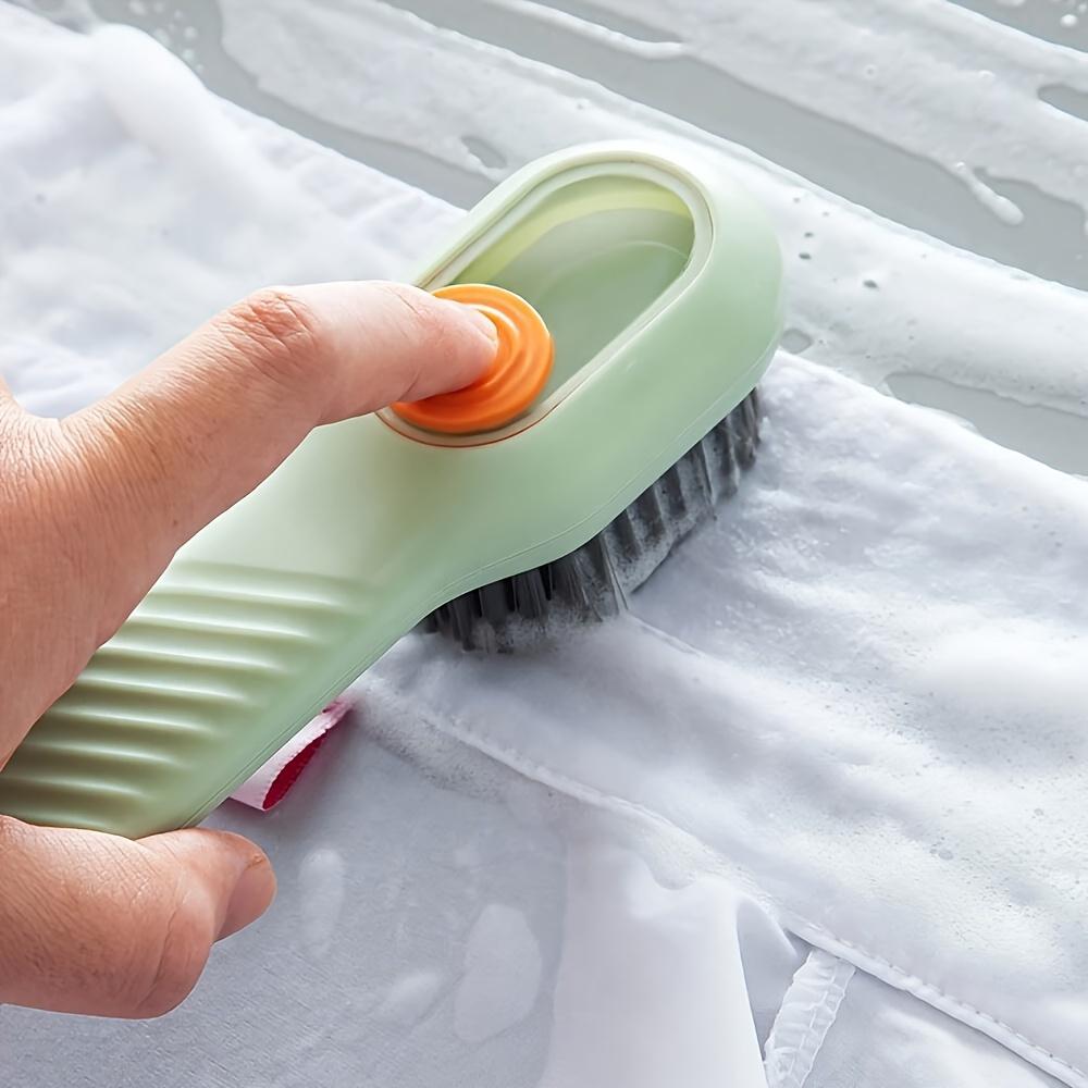 

1 Versatile Cleaning Brush, Washable Cleaning Implement For Home, Restroom Cleaning Clothes Brush Shoe Brush Dirt Mark Removal
