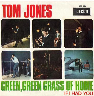 7inch Record TOM JONES - Green, Green Grass Of Home ME286 Decca, Discos D 1966 UK Pop Used