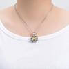Flower Shaped Cremation Urn Bar Jewelry Pet Cremation Jewelry Ashes Necklaces Creative Pet Cremation Jewelry