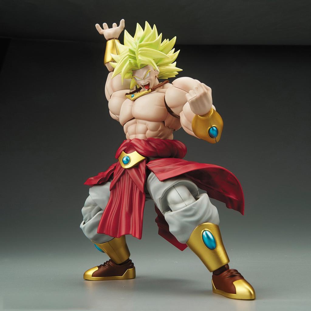 Standard Dragon Ball Legendary Super Saiyan Broly Plastic Model Figure-rise Color-Coded