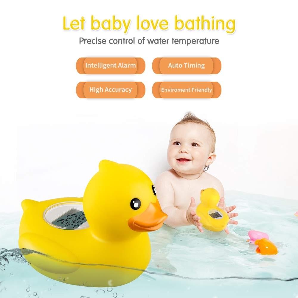 Baby Thermometer, The Infant Baby Bath Floating Toy Safety Temperature Thermometer