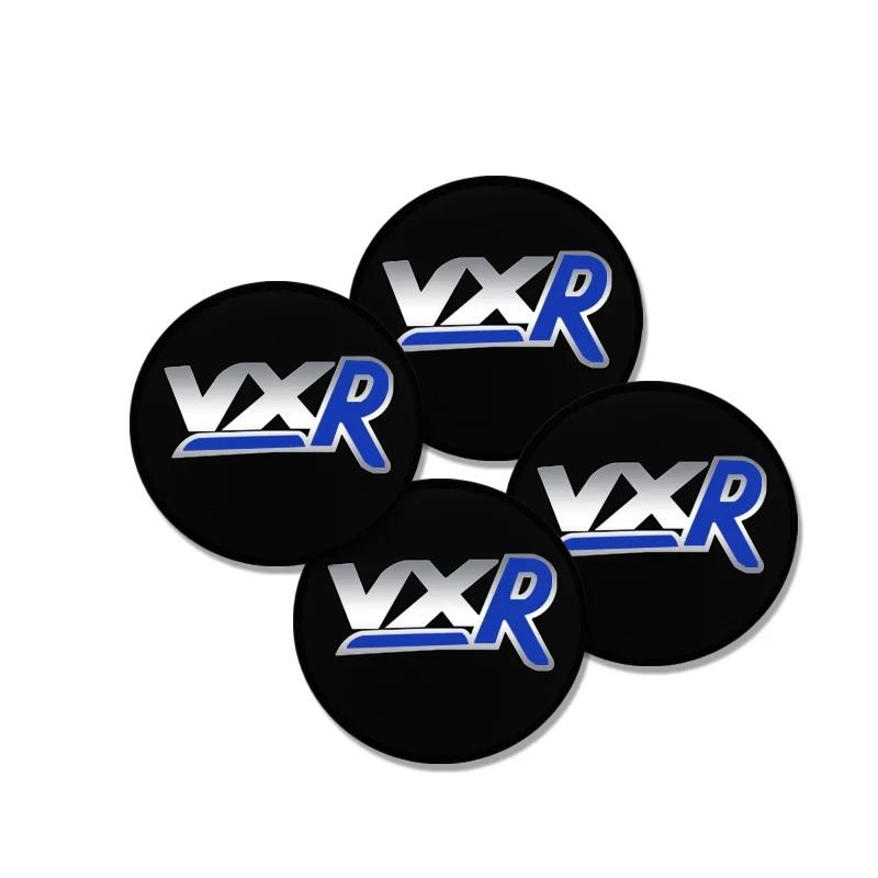 4PCS 56MM VXR Emblem Car Wheel Center Hub Caps Stickers For Vauxhall Vectra Zafira Vxr8 Astra Mokka Corsa Gts
