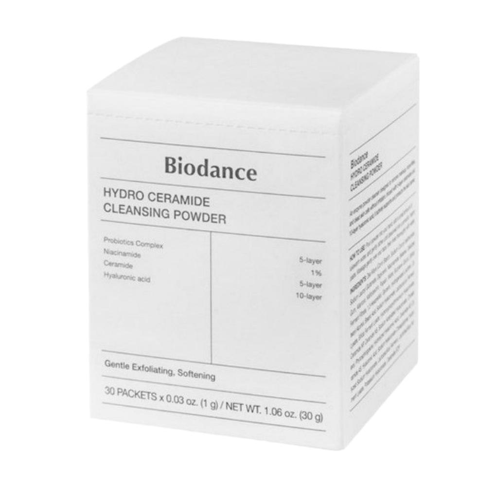 Biodance Hydro Ceramide Cleansing Powder Hydrating & Gentle Exfoliating Facial Cleanser 30g 30pcs