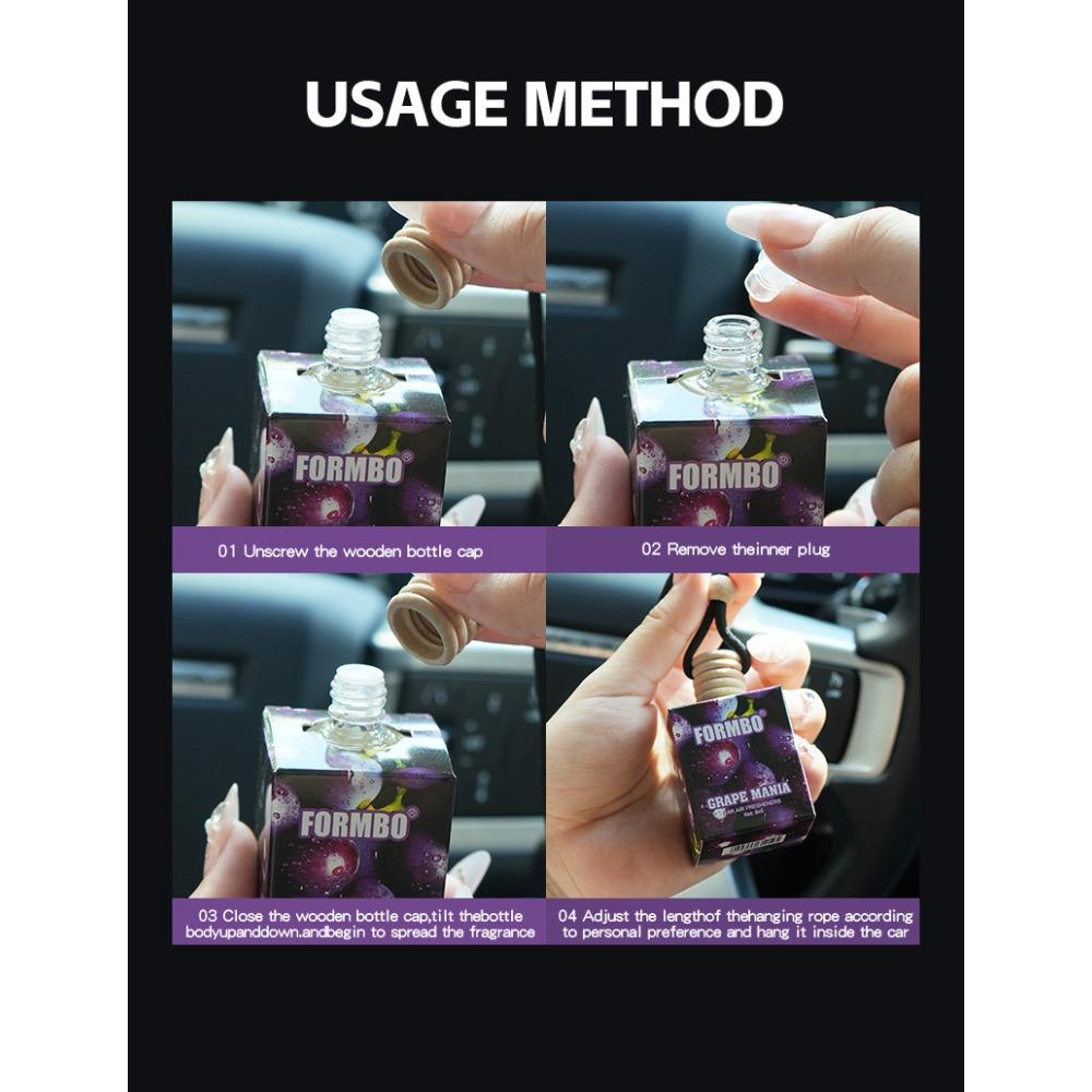 Weihnachts Auto Lufterfrischer Anhänger Langanhaltend Leichter Duft Auto Parfüm Schmuckstück Fahrzeug Aroma Diffusor Hängende Dekoration