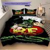 Rat Fink'S Fiery Ride Print 3Pcs Bedding Setduvet Cover With 2 Bedropillowcase Home Birthday Gift