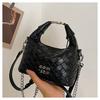 IELGY French premium hand carry women's bag 100 summer silver shoulder messenger bag
