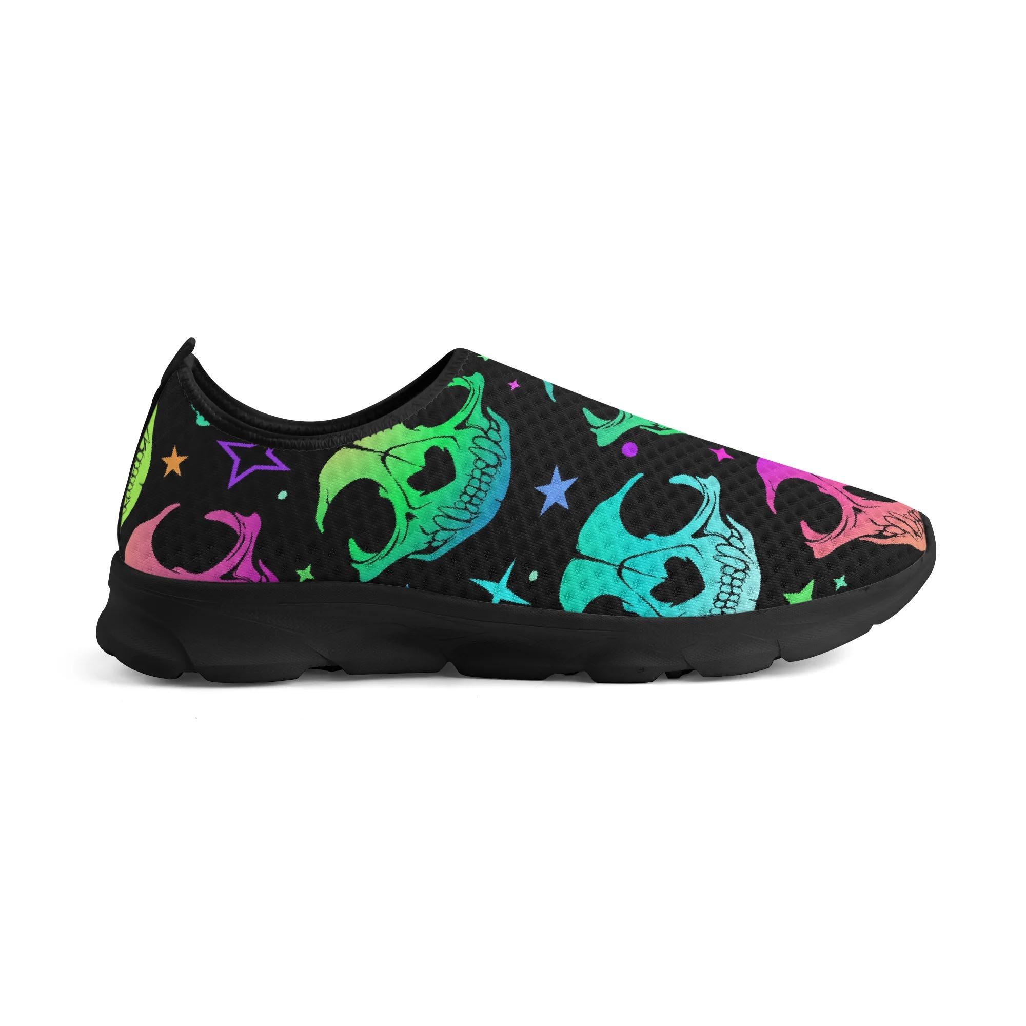 

Unisex Outdoor Sneakers EU 36-48, Non Slip Mesh Running Shoes, Lightweight Sport Walking Shoes for Men Women 48