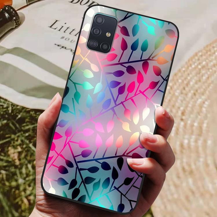 Für Samsung Galaxy A31 A51 A71 Hülle Silikon Rückabdeckung Handyhülle Für Samsung A51 A71 A31 A315 A515 A715 Weiche Hülle Stoßfänger coque