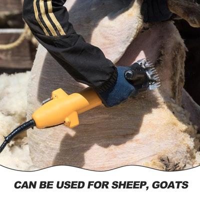 1 Set of Sheep Shear Guide Protective Shaver Guide with Sharpener Trimmer Guide with Sandpaper