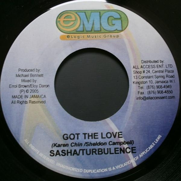 

7inch Record SASHA / TURBULENCE / DAVID KING - Got The Love / Excited NONE Elogic Music Gr 2005 Jamaica Reggae, Ska & Dub Used
