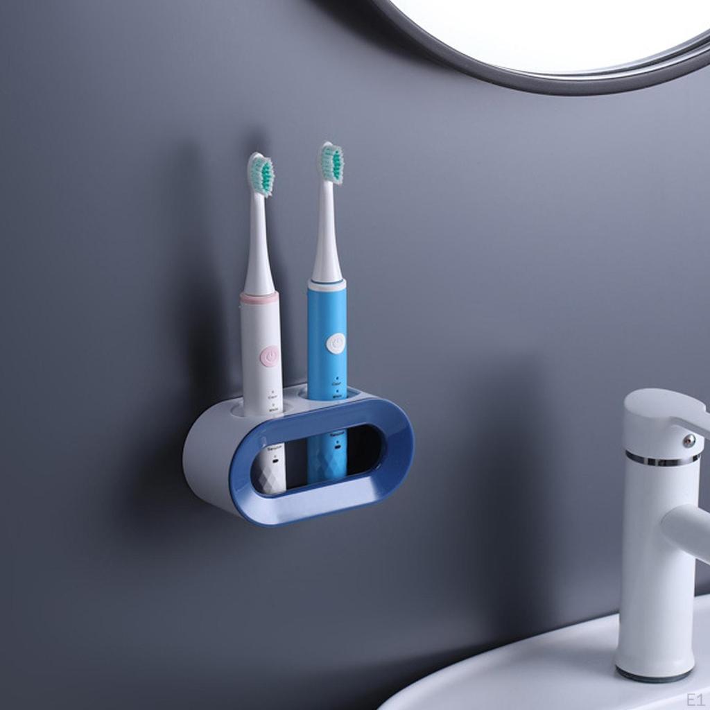 Double Hole Toothbrush Holder Punch Electric Rack, Body Base Stander