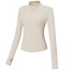 New Naked Zipper Fitness And Leisure Outdoor Tight Top For Running And Sports, Slim Long Sleeve Jacket For Women