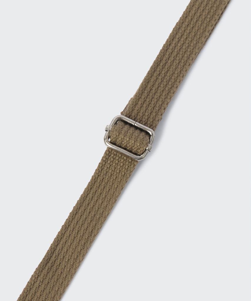 Musinsa Standard Washed Canvas Sacoche [Khaki Brown]