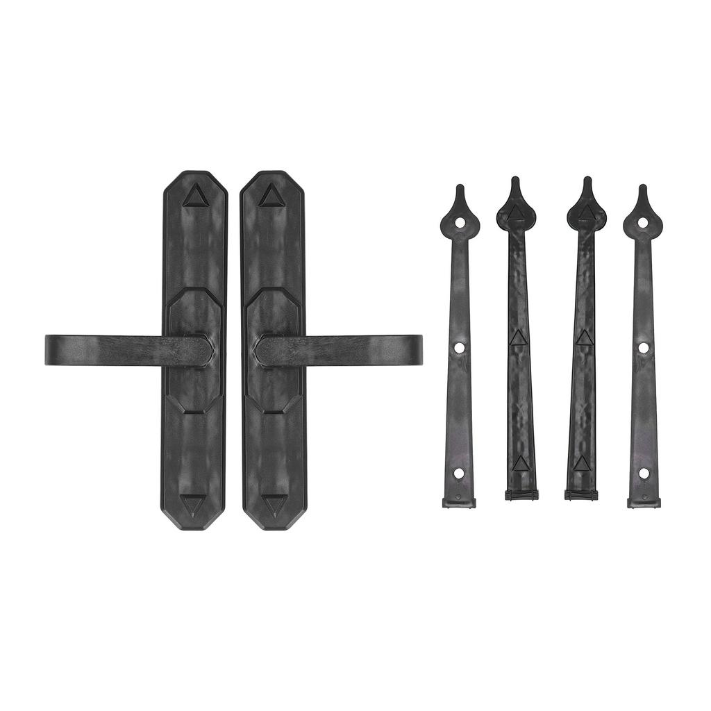 Magnetic Garage Door Hinges Handles American Style ABS Decorative Gate Hardware Accessory