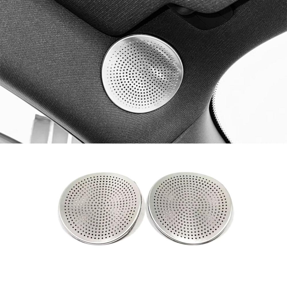 For Li LiXiang L7 L8 L9 2022 2023 Car A-Pillar Roof Audio Stainless Steel Protective Decoration Cover With Interior Accessories