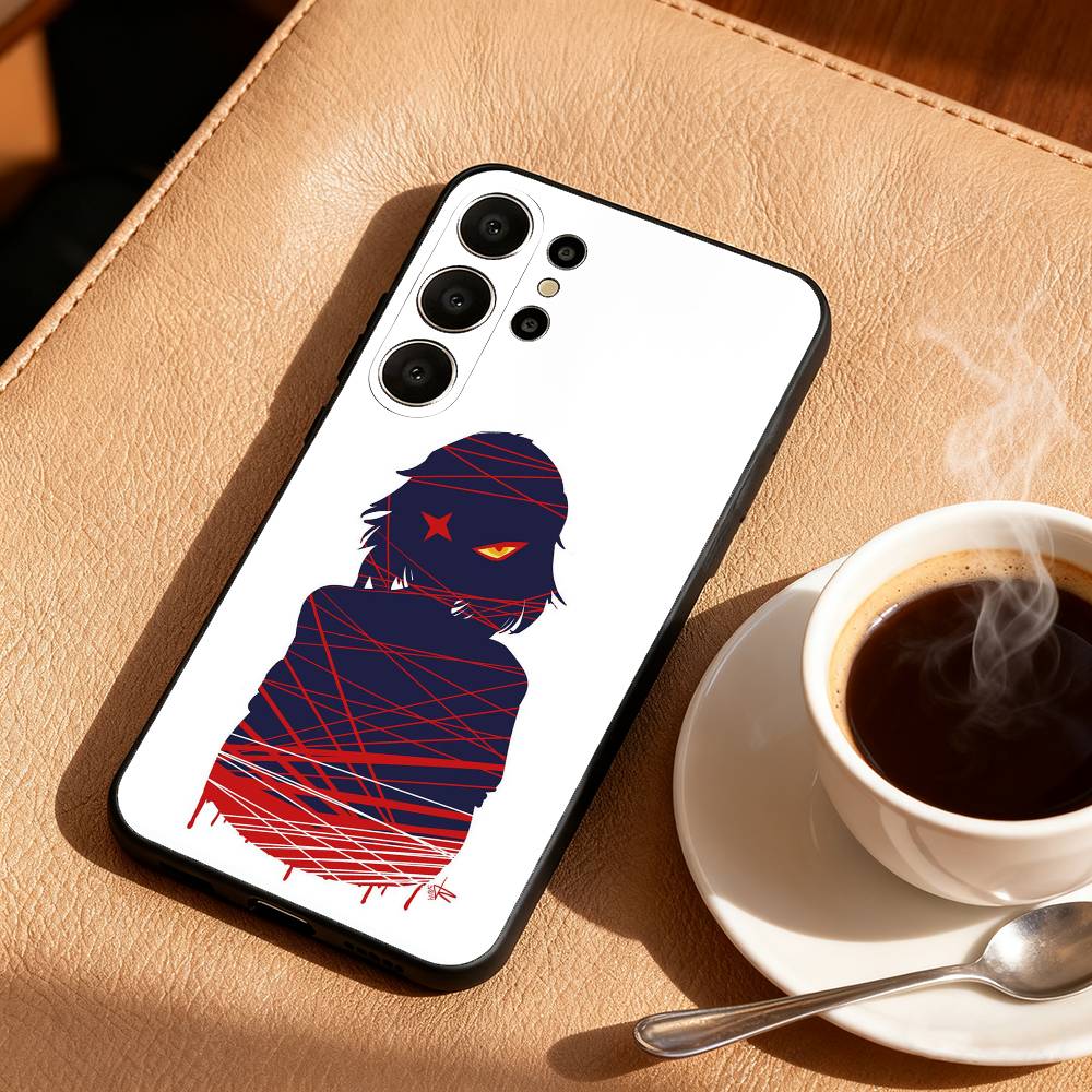 

Anime K-Kill La Kill Phone Case For Samsung S26,S25,S24,S21,S22,S23,S30,Ultra,S20,FE,Lite,10,9,Black Cover Samsung S225G