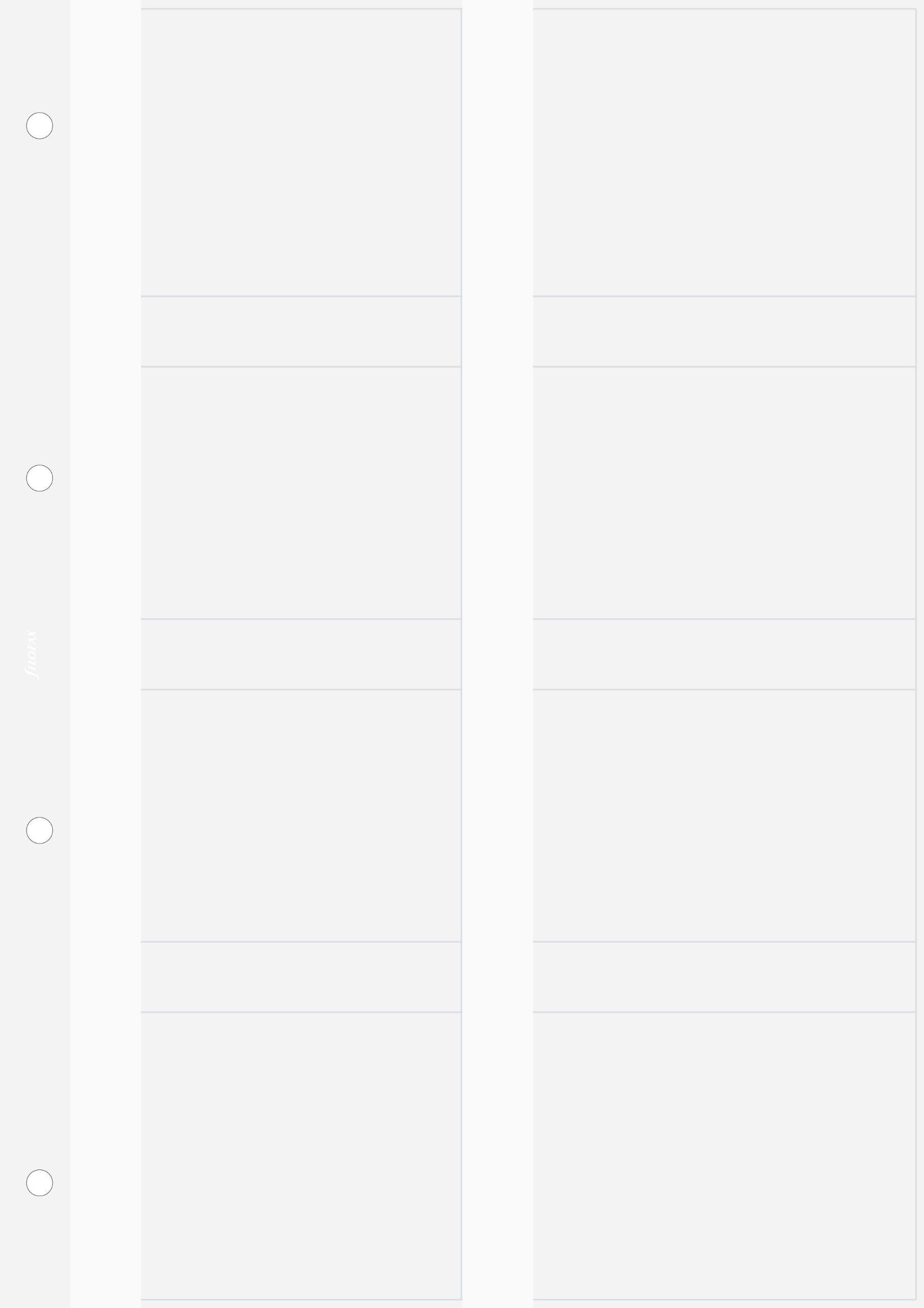 

Сменный блок для органайзера Filofax, A4 Держатель для карточек, Визитница, 293616, Официально импортировано