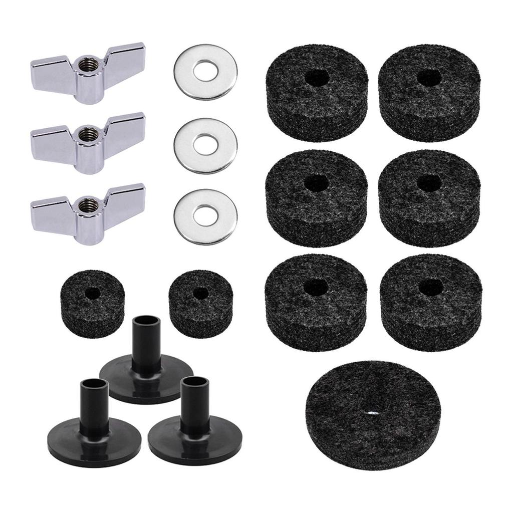 Equipment Cymbal Felts Washers Percussion Instruments, Cymbal Washer, Drum Replacement Parts Accs, for Performer Musician