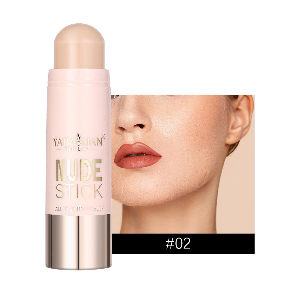Grooming Stick Wheat Long-lasting Highlight Stick Waterproof Blush Grooming Cream Blush Stick