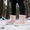 Fashion Fleece,lined Warm And Comfortable Cotton Boots