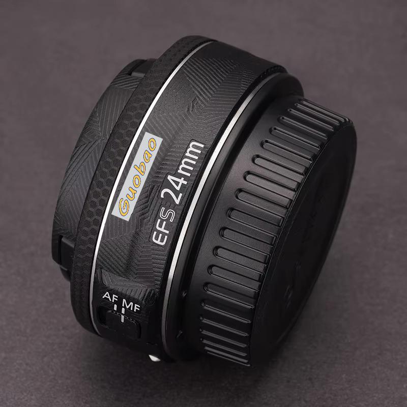 For Canon EF-S 24mm F2.8 STM Lens Decal Skin for Canon EF-S24 F2.8 Lens Cover Film 24 2.8 Protective Sticker for canon 24mm 2.8