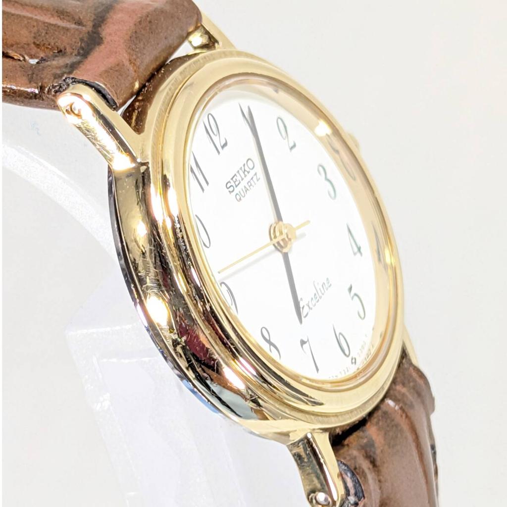 SEIKO Excelline Battery and Strap Working Ladies' Watch, Replaced, Condition, Z-03