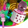 Mikrofon Bezprzewodowy Karaoke Głośnik Bluetooth Prezent Dla Dzieci