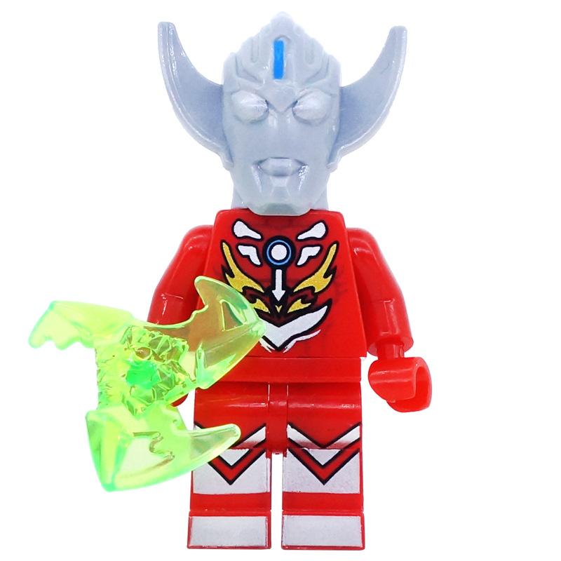 Figurine Blocuri de Construcție Set Păpuși Asamblare Particule Mici Cu Geantă Arme