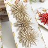 Realistic Artificial Christmas Flower DIY Xmas Decorative Flowers  Home Party Decor