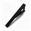 Brass Tie Clip with Laser Logo, 5.8x0.6cm - Men's Formal Business Accessory