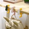 Pack of 2 Duck Shaped Space Saving Under Desk Schoolbag Hanger Bag Hanging Hook for Keys Umbrellas Cups Office Home Use