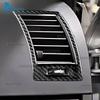 For Scion tC 2005 2006 2007 2008 2009 2010 Real Soft Carbon Fiber LHD RHD Car Interior Trim Side Air Outlets of Center Console