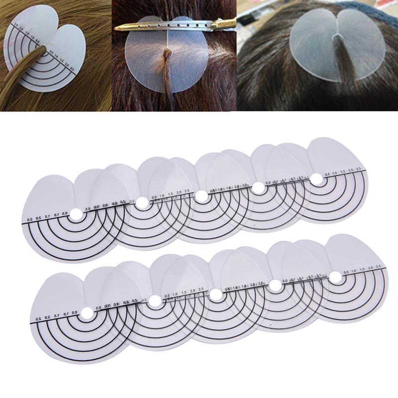 10 ks Easy Tools Tepelné chrániče na prodlužování vlasů Užitečné stylingové nástroje