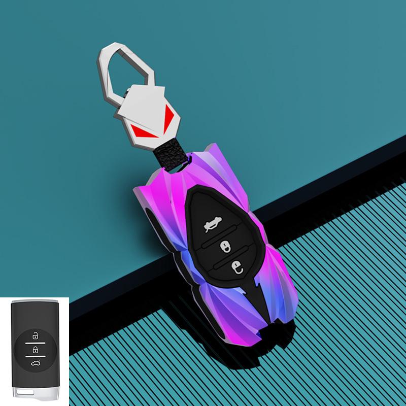 Zinc Alloy Car Key Cover Case Shell For Chery Tiggo 8 Arrizo 5 Pro 5X Gx eQ7 Chery Tiggo 7 Pro 2020 Accessories