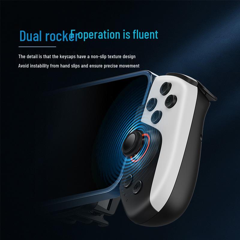 JK02 D8 Mobile Game Controller with Built-in Cooling and Interchangeable PUBG Skins