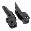 1 Pair Motorcycle Front Foot Pegs Short Handle CNC Process T6063 Aluminum Alloy Replacement for CFMOTO 450SR 2022‑2023