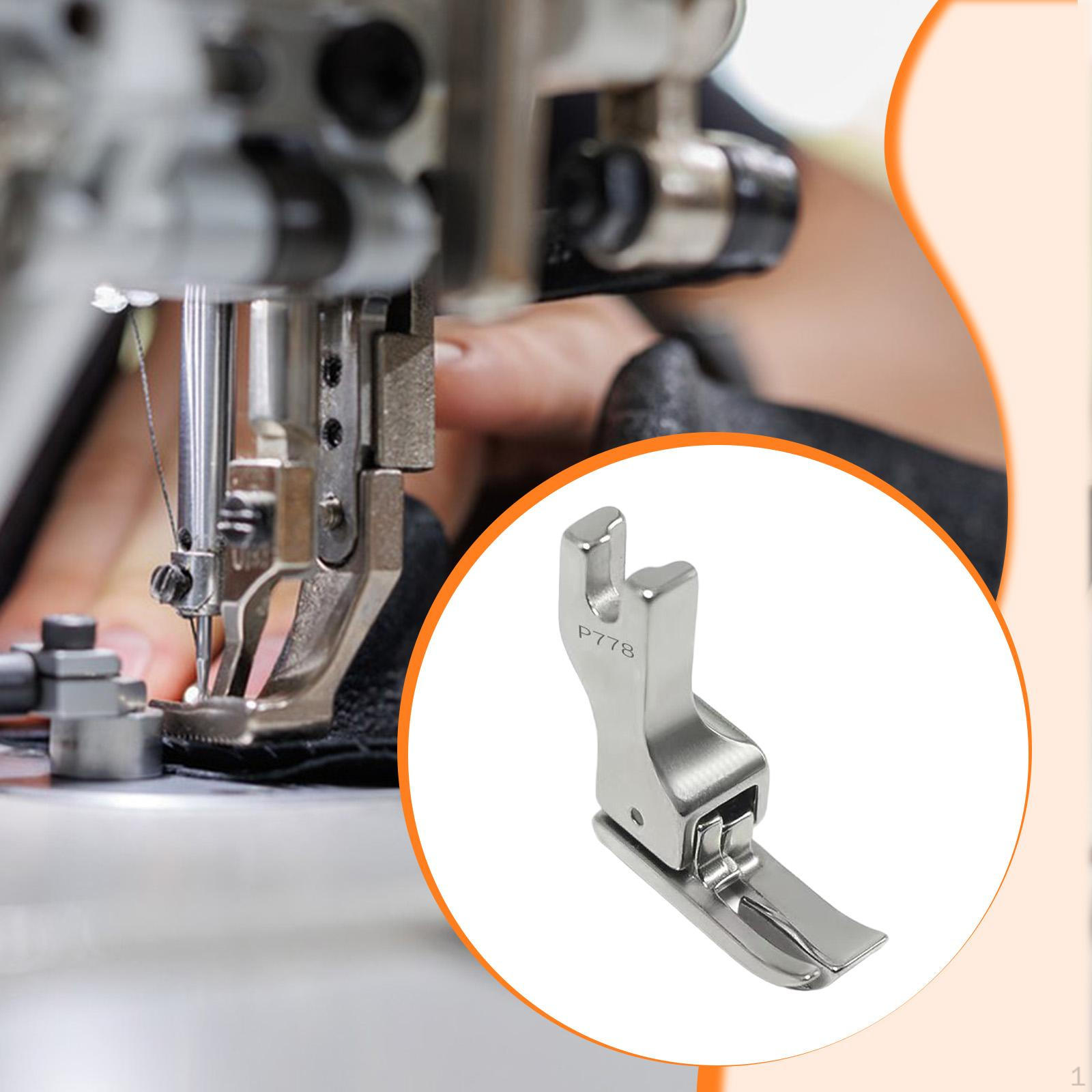 

Industrial Sewing Machine Presser Foot Grooved Wear Resistant