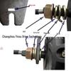 6.5" Low-Speed, High-Torque 150Nm Geared Wheel Hub Motor for Cart/Robot