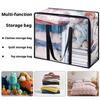 Extra Large Mobile Bag With Zipper And Handle, Clothes Storage Bag, Mobile Supplies, Space Saving, Extra Large Storage Bag