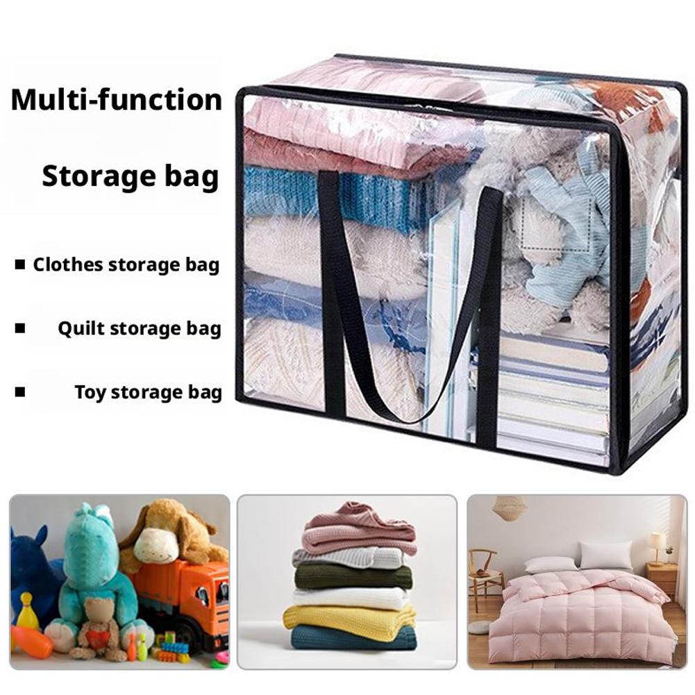 Extra Large Mobile Bag With Zipper And Handle, Clothes Storage Bag, Mobile Supplies, Space Saving, Extra Large Storage Bag