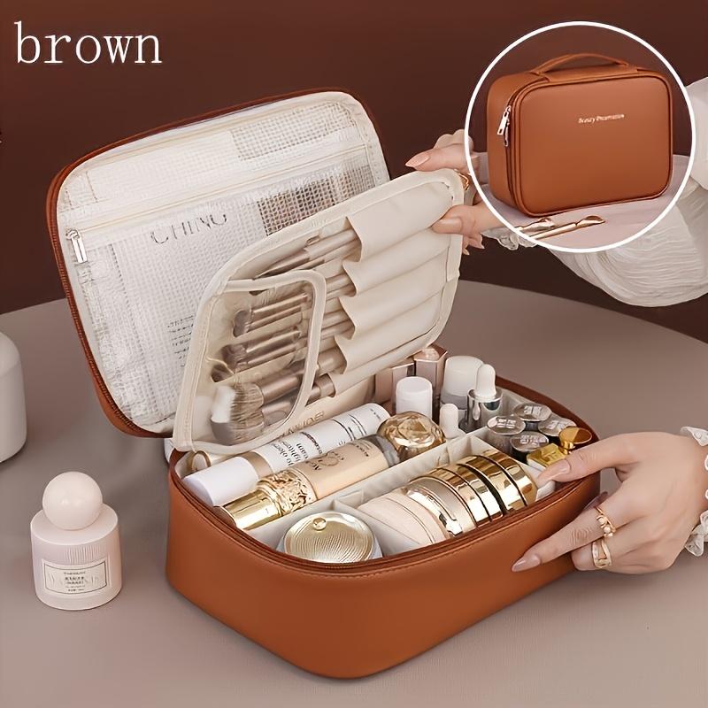 Women's Cosmetic Bag Portable Storage Bag Large Capacity Luxury Makeup Bag Travel Organizer Essentials Toiletry Bags